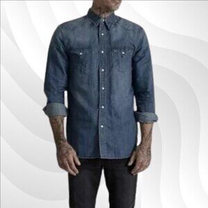 2/$50 Man X OneTeaspoon Napoleon Django Western Shirt Size L | Rugged & Stylish